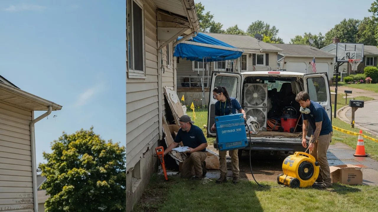 Ceiling Leak Cleanup in Rushville, NY near me